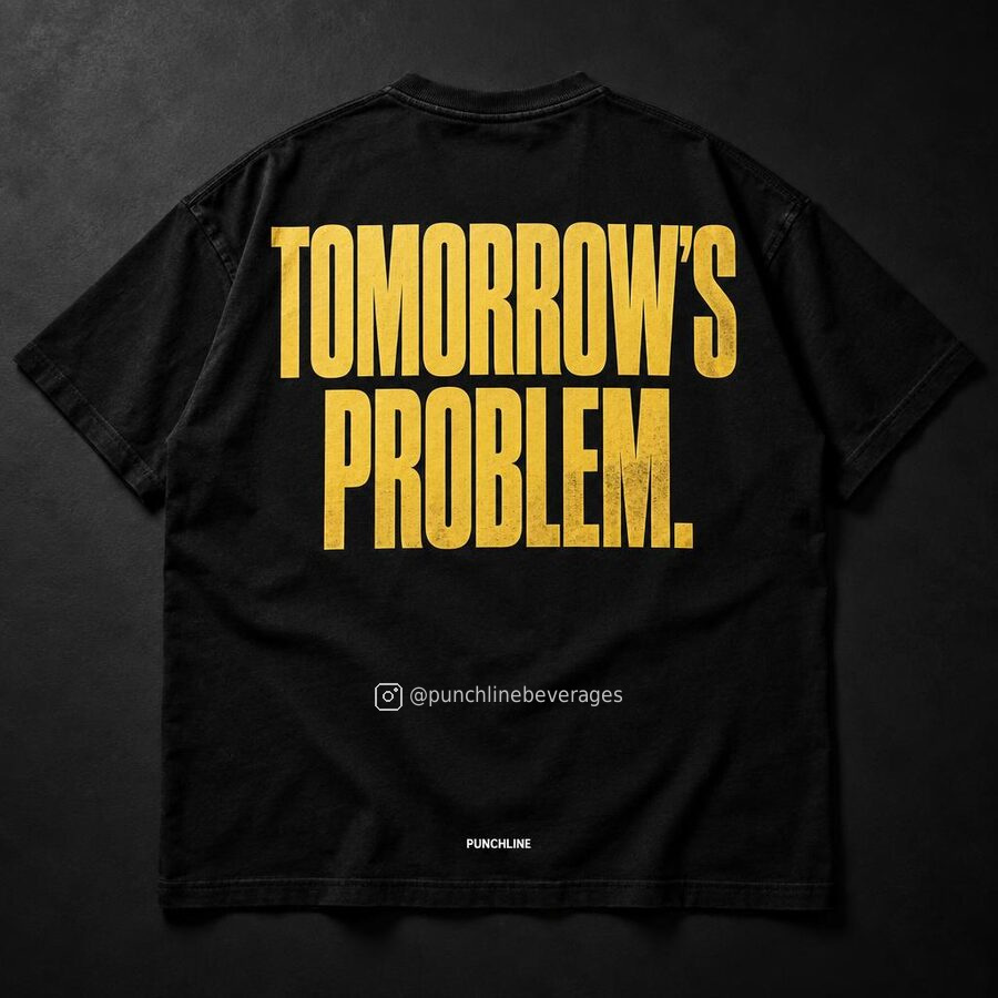 Tomorrow's Problem Tee — back