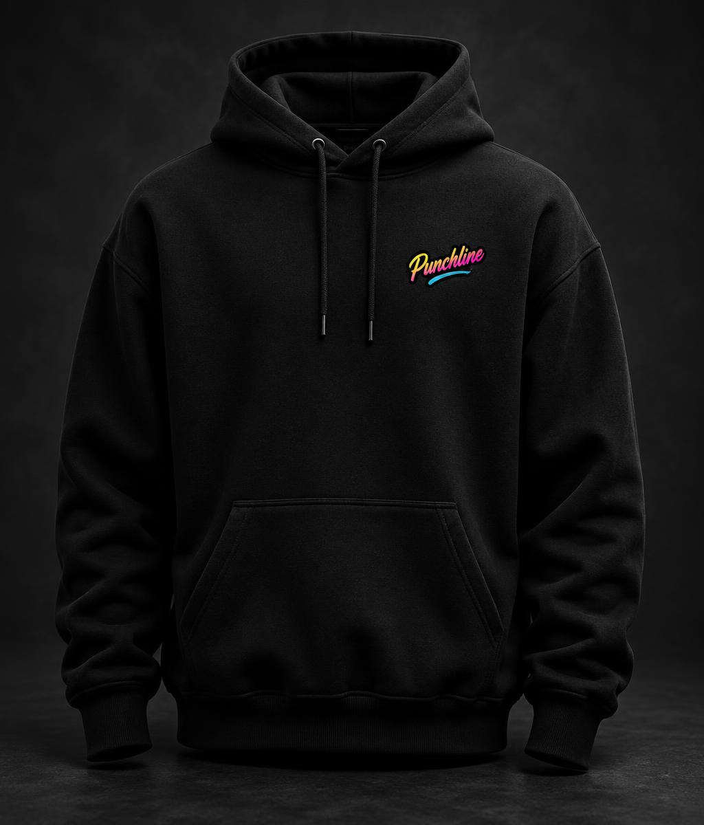 Punchline Drinking Club Hoodie — front
